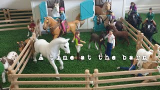 .•☆A time at the barn || schleich skit☆•°.