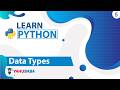 Python Data Types Tutorial in Hindi / Urdu