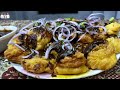 karachi famous long chiray with chatni recipe ramzan special chat phate long chiray