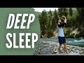 Evening Qigong for Sleep | Relaxing Mountain River Sounds & Scenery | Gentle Qigong for Insomnia