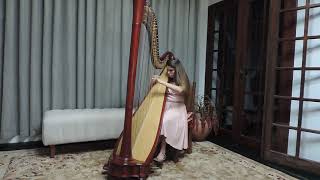 Little Mozart Competition 2021 - Harpist Ana Luíza Cicarini - Pozzoli - Etude 22