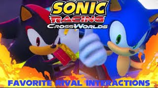 My Favorite Rival Interactions in Sonic Racing CrossWorlds