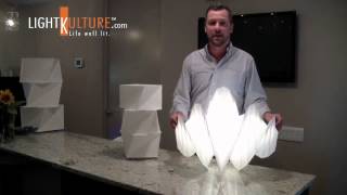 Artemide IN-EI Collection designed by Issey Miyake Product Demonstration