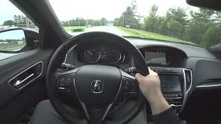 2019 Acura TLX A-Spec V6 POV Review