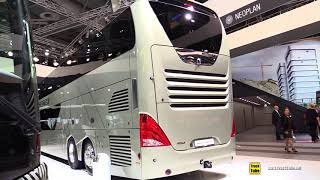 2019 Neoplan Skyliner 78 Seat Double Decker Luxury Coach   Exterior Interior Walkaround   2018 IAA