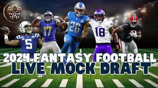 Fantasy Football Live Mock Draft: Players You Need To Watch!
