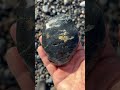 お気に入りの黒い石 my favorite shorts stone jasper 石拾い ジャスパー オニキス onyx agate 瑪瑙 rockhounding asmr