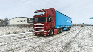 Euro Truck Simulator 2 | ETS2 1.46 | Scania V8 R4 series | Promods 2.63 | RO-Rebuild Project