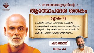 ആത്മോപദേശശതകം ശ്ലോകം 43 I ഷൗക്കത്ത് I  Athmopadesa Sathakam Slokam 43 I Shoukath