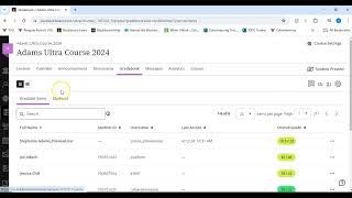 Gradebook Overview