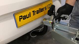 Quick instruction how connect trailer Temared to the car