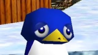 Unused Mother Penguin's Sad Eyes In Super Mario 64