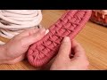 how to make an oval coiled basket new design