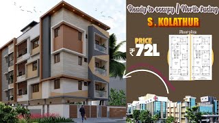 🏡 Inside Look: 3BHK Flat Near Pallikaranai Kamatchi Hospital | 1144 Sqft | ₹72L | CCP \u0026 Lift!