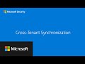 Cross-tenant synchronization