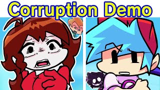 FNF Corruption NULL DEMO + Cutscenes | BF, GF, & Pico (FULL Modchart)