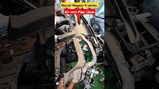 Maruti Wagonr K-series Dashboard Open || How to Clean Air vent Pipe ..? #service #mechanic #shorts