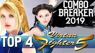 Virtua Fighter 5 - Combo Breaker 2019 TOP 4 [1080p/60fps]