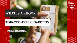 Experience KHOOR - The Future of Cigarette Alternative | Feel. Free. Again.