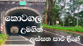 Most Beautiful Road in Sri Lanka Talawakelle - Hatton | කොටගල උමඟ | Kotagala Tunnel