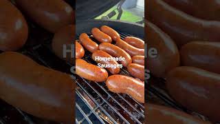 Home made sausages on the Grill #shorts #sausage #barbecue #food #foodie #hotdog