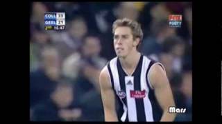 Nick Maxwell kicking his first goal