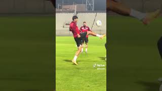 جانب من تدريبات المنتخب الوطني العراقي