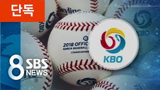 [단독] KBO, 공인구 손 본다…'타고투저' 현상 완화 / SBS