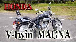 【バイク】HONDA V-twin MAGNA　未だに人気の絶版車！