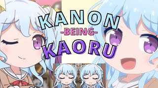 Kanon being ✨fleeting✨ for almost 1 minute straight