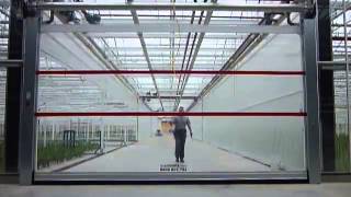 Full Vision Transparent PVC Roll-Up Doors