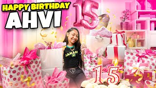 AHVI'S 15TH BIRTHDAY!! 🥳 WE SURPRISED HER WITH EARLY BIRTHDAY GIFTS