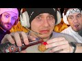 the boys tiktok and eat hot wings