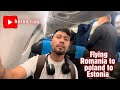 Romania 🇷🇴 To Eatonia Finally flyging हानियो आईपुग्यो Romania airport मा झन्डै फर्कायो 😥 vlog