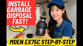 Replace InSinkErator with Moen EX75c | New Flange | Easy DIY Garbage Disposal Install