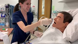 NR 224 NG tube insertion and removal