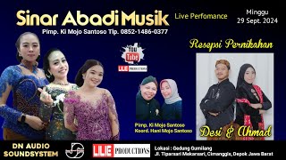 Cs. Sinar Abadi Musik, Resepsi Pernikahan Desy dan Ahmad | DN Audio Soundsystem :0812-8315-5006