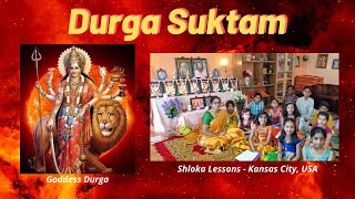 Durga Suktam with our group