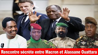 Sam Samabaly : Rencontre sécrète entre Macron et Alassane Ouattara pour déstabiliser l'AES !