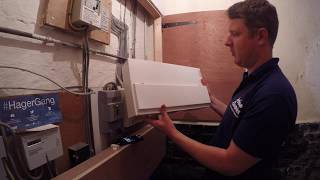 Hager Consumer Unit RCBO Board Change Time lapse