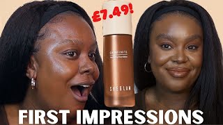 NEW Shein Hydrating Foundation on Dark Skin + EXCITING NEWS