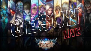 🔴GESUN IS LIVE  / ZILONG  /  SOLO RANKED MATCHES / MOBILE LEGENDS LIVE STREAM