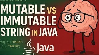 Mutable vs Immutable String in Java | String vs StringBuilder | Java Interview Question Explained