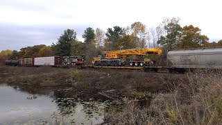 CRANES! CN 2226 at Sparrow Lake (24OCT2015)