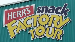 Herr's Chips Factory Tour #VEDA #HowChipsAreMade #FamilyFun #Education