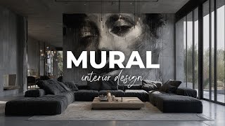 Mural Interior Design : Transform Your Walls into Stories of Beauty [4K]