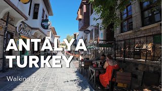 ANTALYA TURKEY Old Town Walking Tour in Kaleiçi Antalya Türkiye