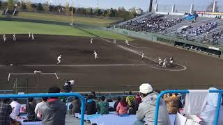 【2018秋季関東大会】習志野高校試合前シートノック