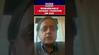 Congress Leader Shashi Tharoor On India's G20! Know What He Said! #shorts #g20 #congress