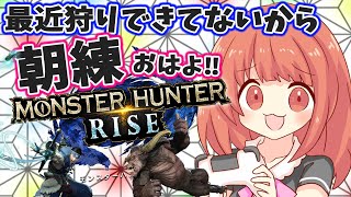 【MHRise 】おはよっ！雑談しながら一狩り行ってくるよ！モンハンライズライブ配信☆